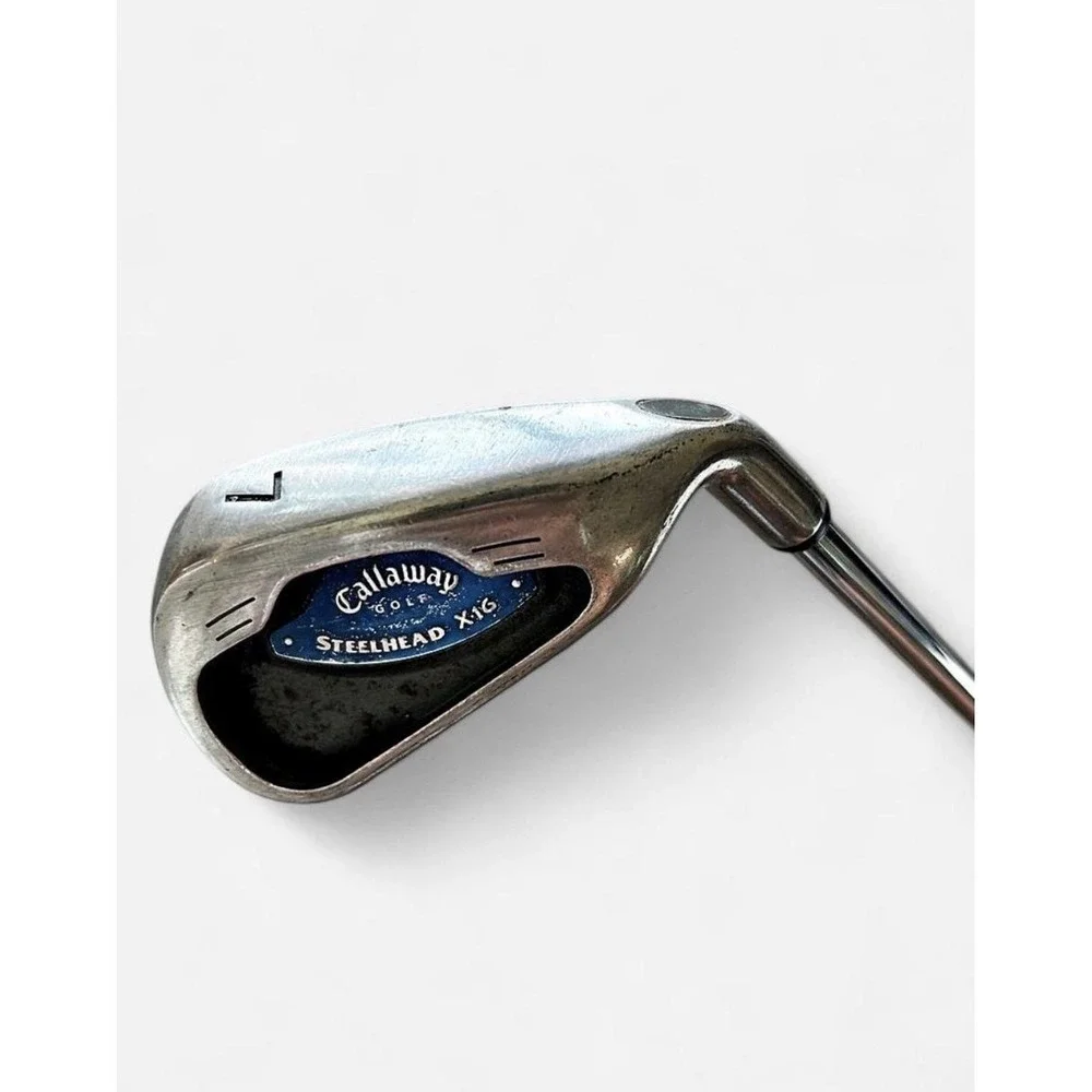 Callaway Steelhead X-16 7-Iron RH Steel Shaft Lamkin Grip